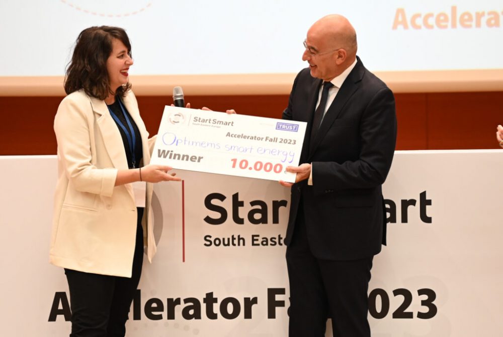 Optimems receives first prize at StartSmart SEE Accelerator