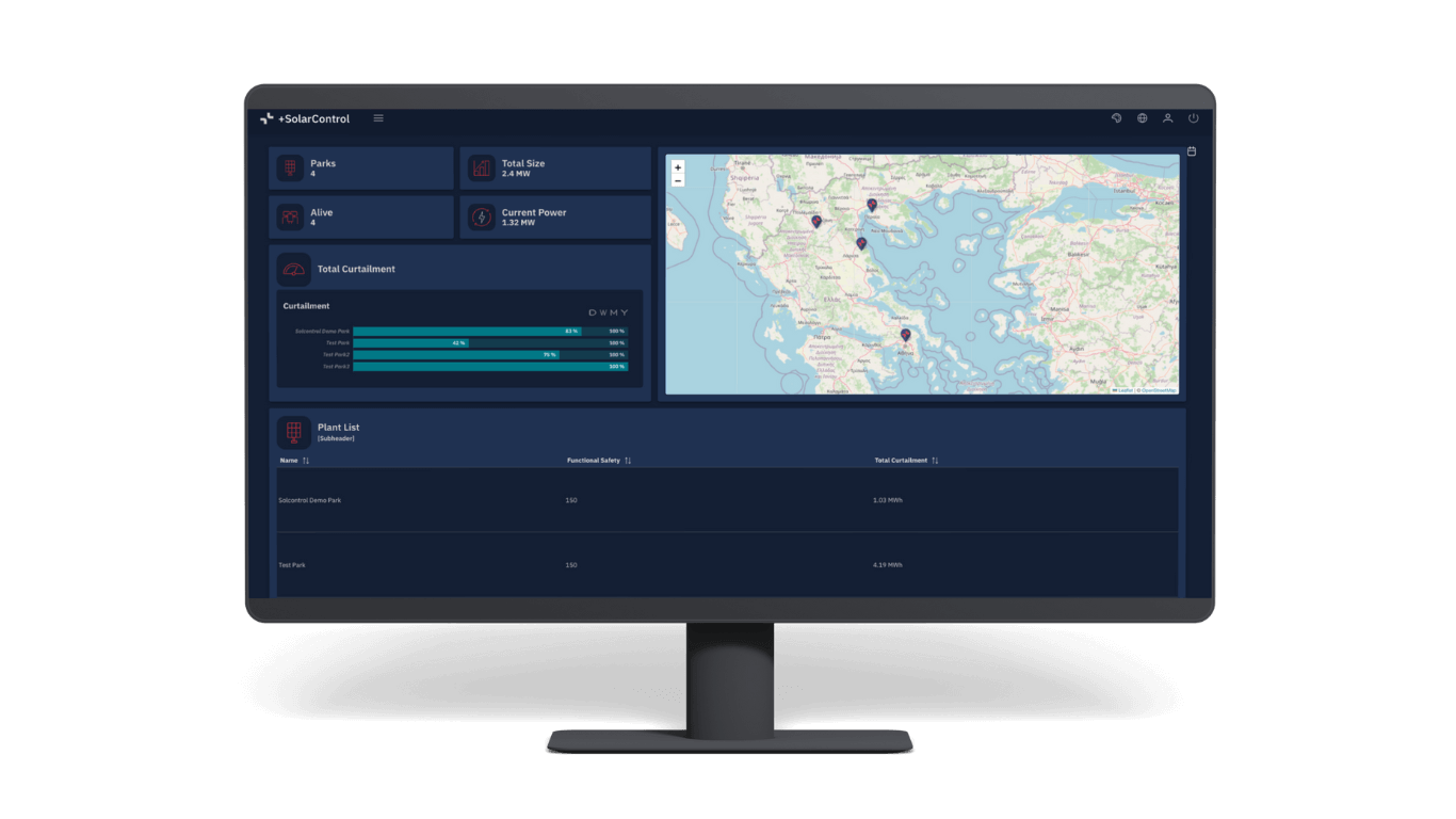 solarcontrol online platform